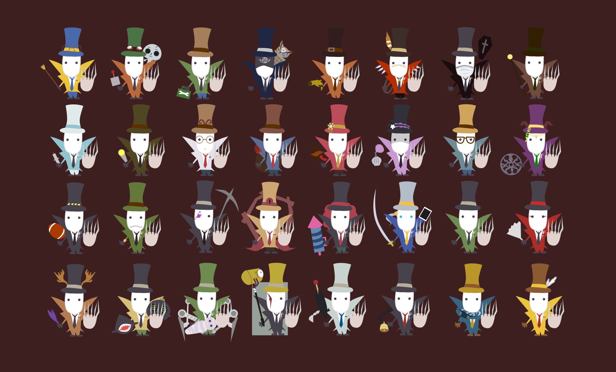 Mico リパ鯖作ってみた 色合いがチョコっぽい 本物のリッパーもいるよ 第五人格イラスト Identityv二次創作募集 フリーアイコン 商用不可 T Co Bxhtp9xqiq Twitter