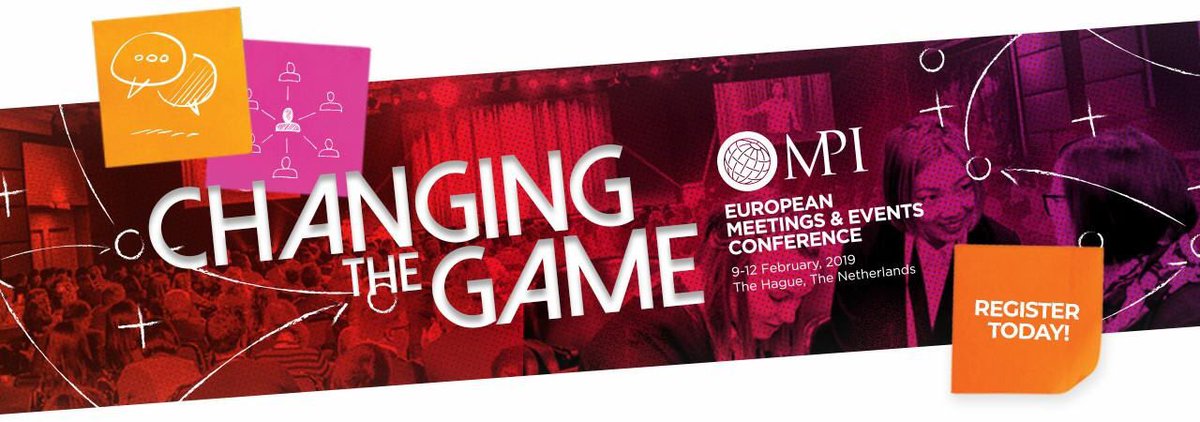 The MPI Netherlands Chapter's #EMEC19 conference has launched in our beautiful #MICE destination #The Hague. Looking forward to the inspiring program and meeting you all soon! 

#EMEC19 # #mpi #ThisisTheHague #inspiration #events #livemeetings #changingthegame