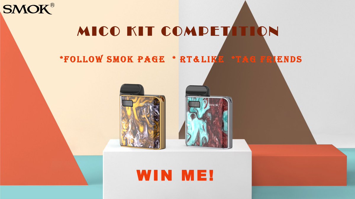 🍎Chance to win your Valentine’s Day gift.🍎
🌸Prize: #Micokit
🔥Here we go!!
🔥Follow&amp; RT&amp; Tag vapers
⭐️product info smoktech.com/kit/mico
💧More entries/ More winners 
🤲End date: Feb. 14 
🌸🌸🌸🌸Good luck all! 
#SMOK #vape #vapefam #vaping