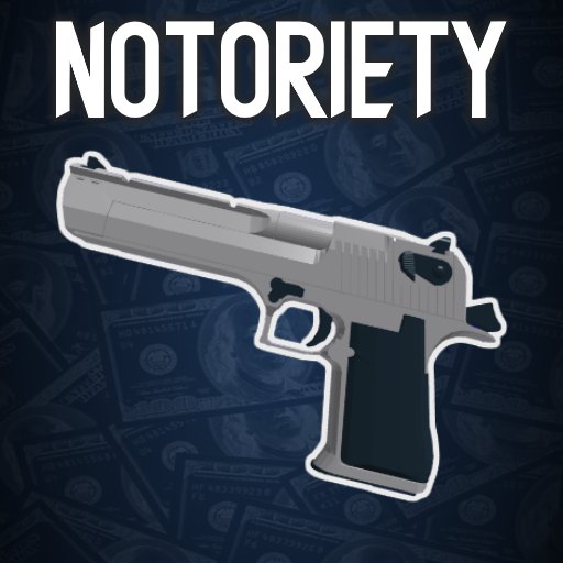 Evan Pickett On Twitter Notoriety Game Icon Contest We Are Looking For A New Icon For Notoriety The Winner Will Receive 10k R Props Weapons And Characters Are Provided In The Contest - notoriety roblox game