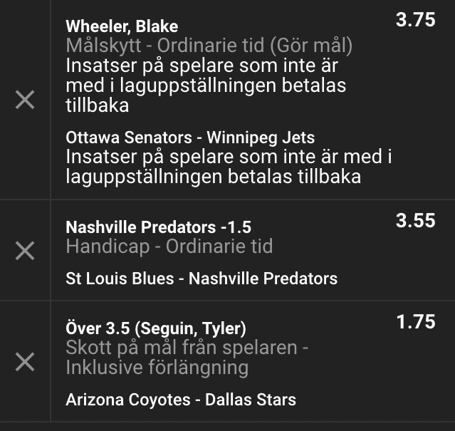 hockeyknarkare's tweet image. 3097 x pengarna!! Bergsäker. #CrazyWeekend