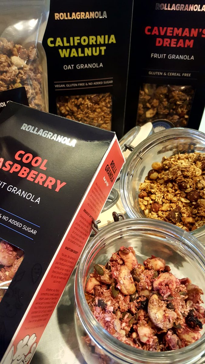A new product for you to taste today! <a href="/rollagranola/">Rollagranola</a> homemade natural, gluten-free, great tasting granola. #sharnfoldfarm #granola #food #farmshop