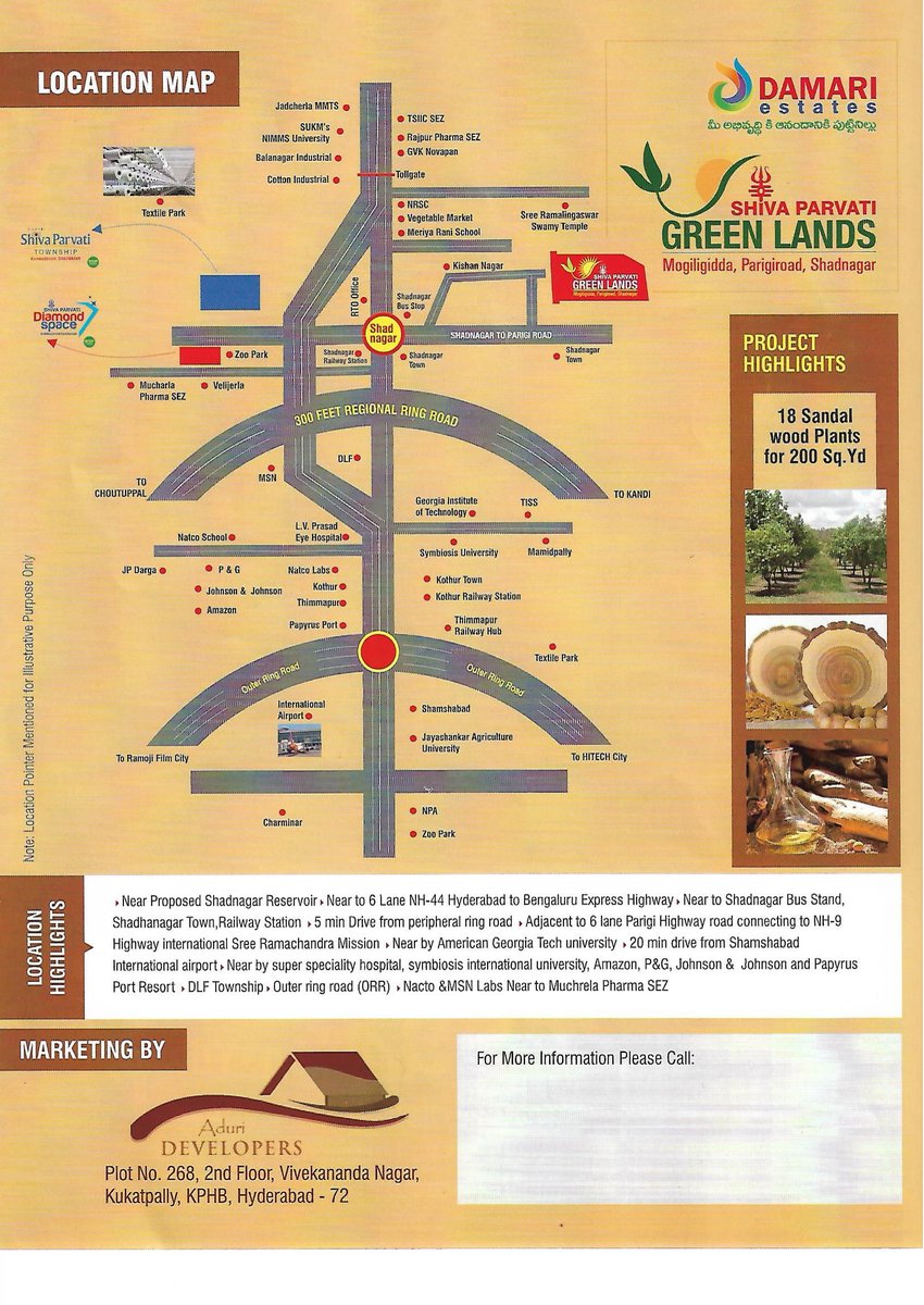 AduriDevelopers's tweet photo. @2Mrealty #Shadnagar to #Parigi Road at #Mhogiligidda Village
#FarmLands in 13 Acres Layout 131 Plots ( 200, 250, 300, 1000 Units )
#CommercialPlots for Sq yard 2,700/-, and Normal Plots 2,499/-
For more contact details:- 9010097121 https://t.co/7RLsQwgOHc
