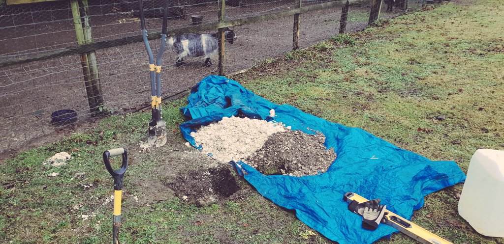 cgscivils's tweet photo. Successful #BRE365 and #BS6297 testing today in Winchester. We fended off the rain with jackets and goats with carrots.... It was also the maiden voyage for our new workhorse! https://t.co/kjIDXJkrUF