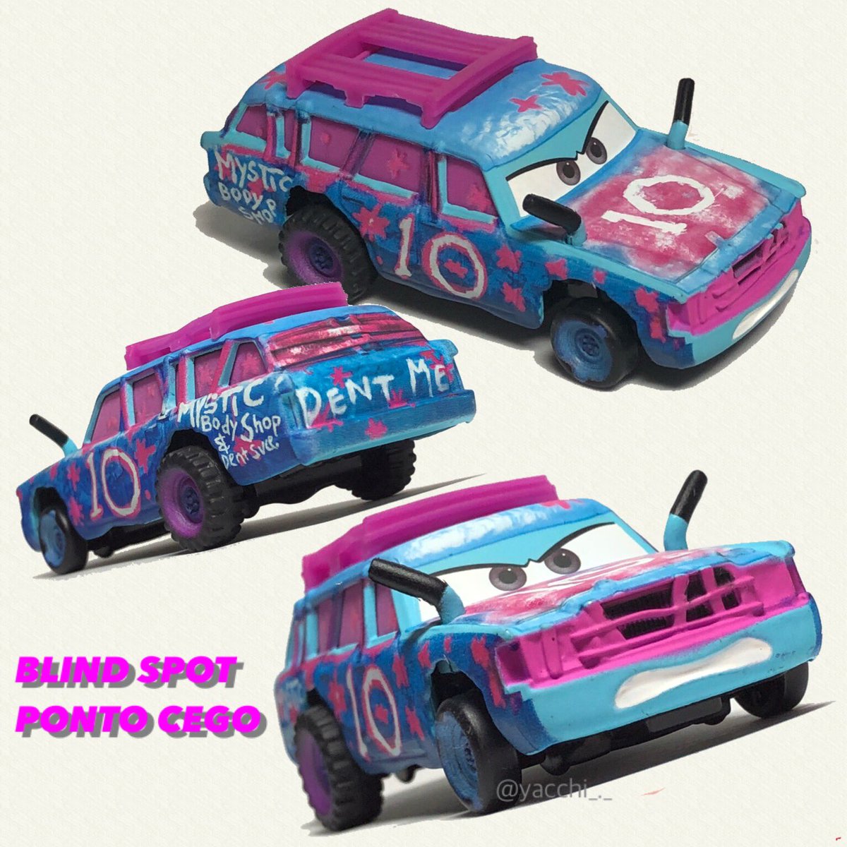 MATTEL CARS3 BLIND SPOT・PONTO CEGO #カーズ #カーズ3 #カーズクロス