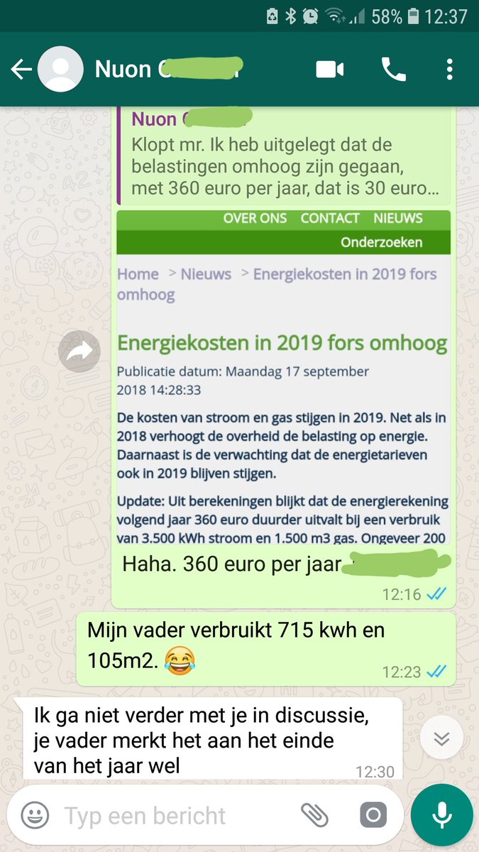 Je moet niet alles geloven wat er in de <a href="/ad/">a</a> krant staat.  In dit geval wel. mooie discussie met een <a href="/Nuon/">Nuon</a> verkoper die  mijn vader van 87 een 2 jarig contract heeft aangesmeerd.