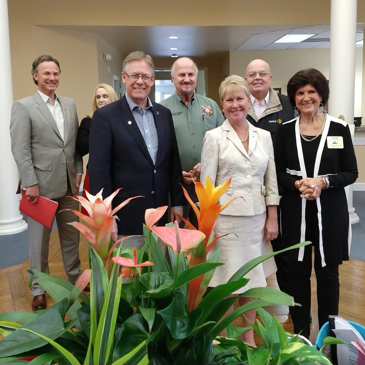 District Rotarians and our Peace Conference speakers enjoying a beautiful lunch and tour of the Brookwood Community. #Peace2019 #findingrotary #rotary #rotaryinternational