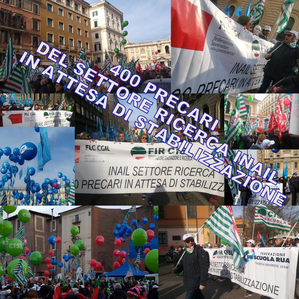 PrecariInail's tweet photo. @FurlanAnnamaria 400 precari del Settore Ricerca @PrecariInail  INAIL da 10, 15, 18 anni impegnati nella sicurezza sul lavoro, in attesa di stabilizzazioni. Futuro al Lavoro, in sicurezza e per la sicurezza! https://t.co/vWGVb8NAzb