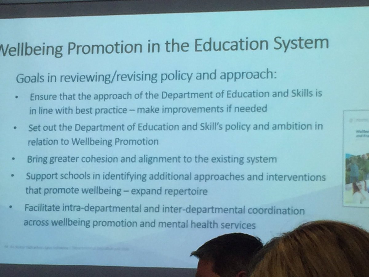 ‘This is not initiative V culture... it’s initiative supporting culture in indiv. Sch. Context’ Maria Doyle @IPPN_Education we see this in practice from student presentations form O’Connels SS #wellbeing #culture #WTLconference #teachersaslearners #studentvoice @EducateTogether