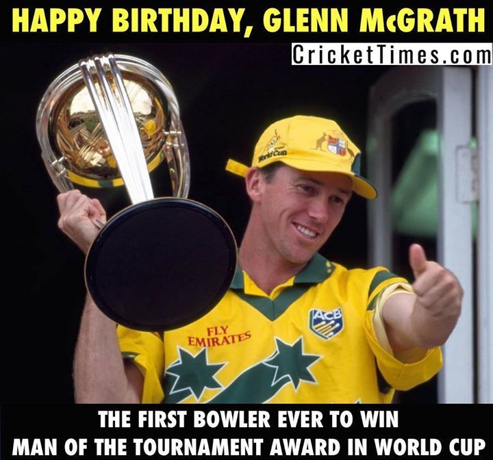 Happy Birthday, Glenn McGrath  
