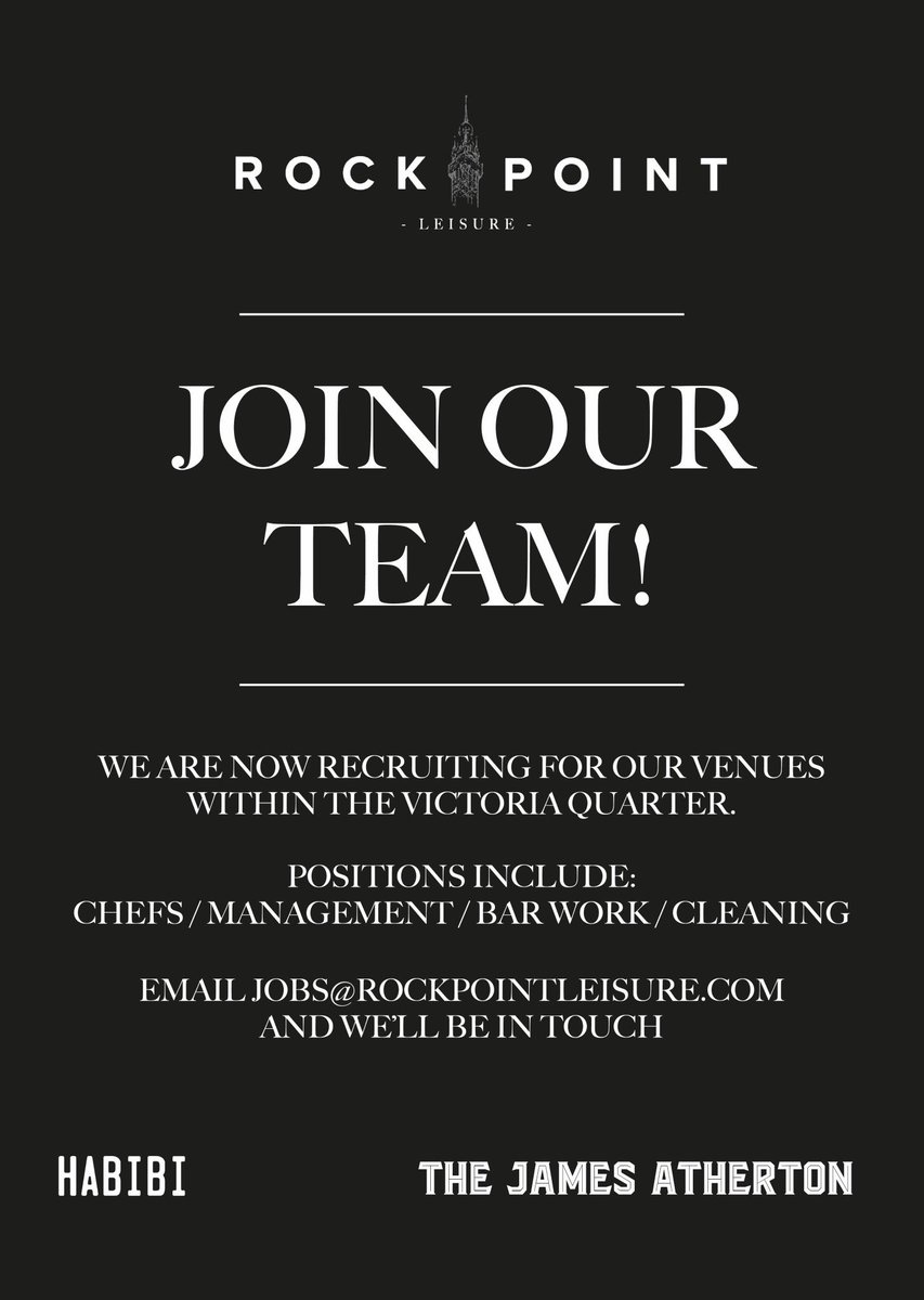 danieldaviesRPL's tweet image. A New Hope. 2019  We need a team - it doesn’t matter your age, sex, gender, race - we want to recruit raw talent that we can help develop and collectively create an unstoppable team. This is your time to be in at the start of an amazing journey of #Hospitality led regeneration