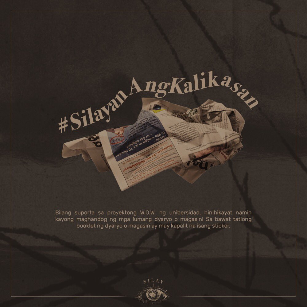 silaymanila's tweet photo. Heto na ang 'yong pagkakataong bumawi sa kalikasan! Mag-send ng DM sa mga nais na magpadala o bisitahin kami sa St. Raymund's Bldg. Rm. 317 mula Miyerkules hanggang Sabado.

#SilayanAngKalikasan🍃
#SilayMasdanKilos https://t.co/C1Y0WJ1t3f