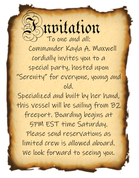 TheChroniclesRP's tweet photo. Events on #ChroniclesRP are often a blast. Today we have one that @Saber__TV has worked on organizing. Come hang out and see what's going on at 5pm EST. https://t.co/0sBzAV1yAT