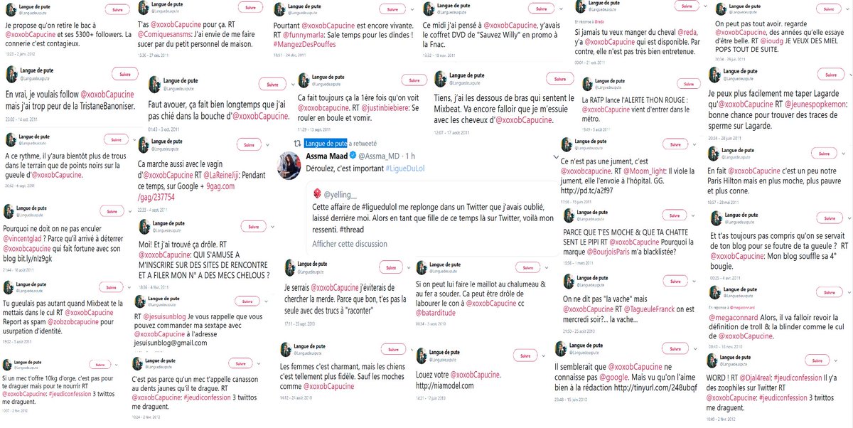 je comprends assez que les victimes de la #ligueduLOL aient un peu du mal à prendre au sérieux l'affichage de leurs regrets