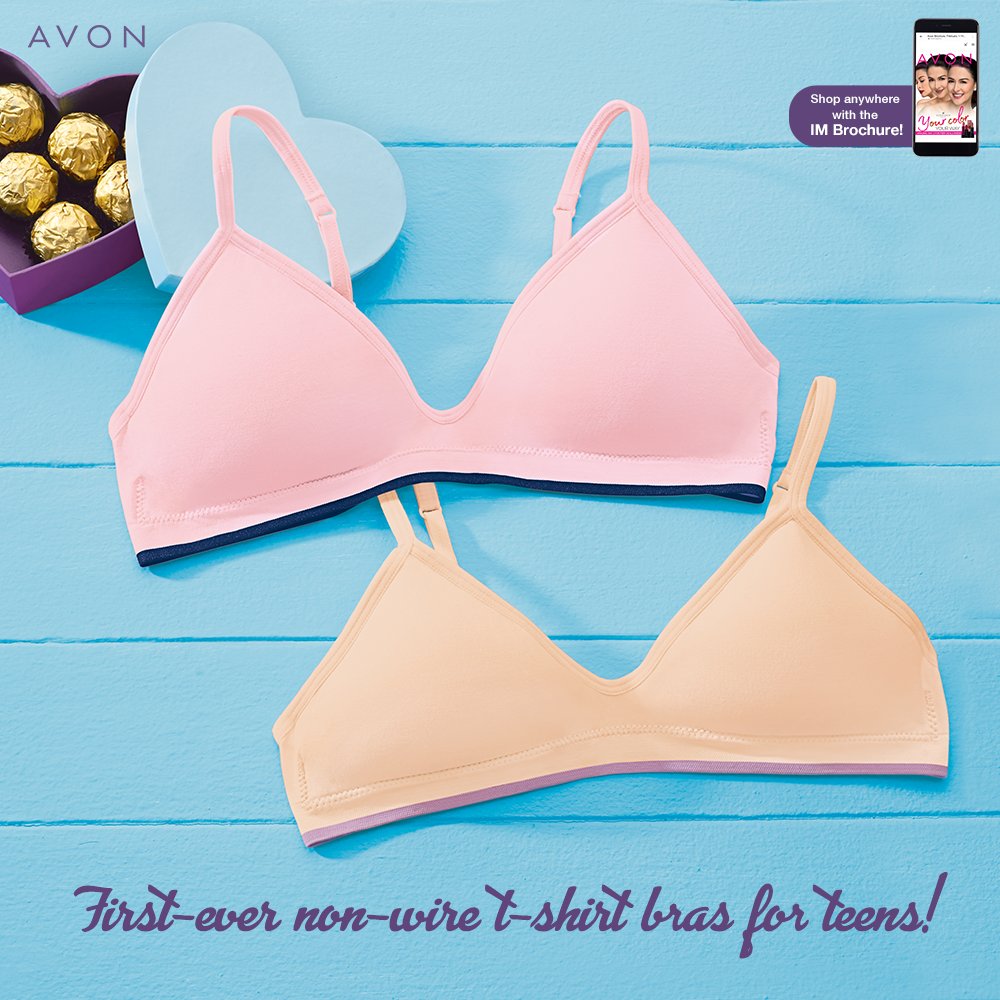 Avon Philippines on X: Enjoy everyday comfort with #AvonFashions' non-wire  bras! Get the 2-pc Katie Non-wire Moulded Bra set for only P679! Available  in Light Pink and Nude! Shop here:    /