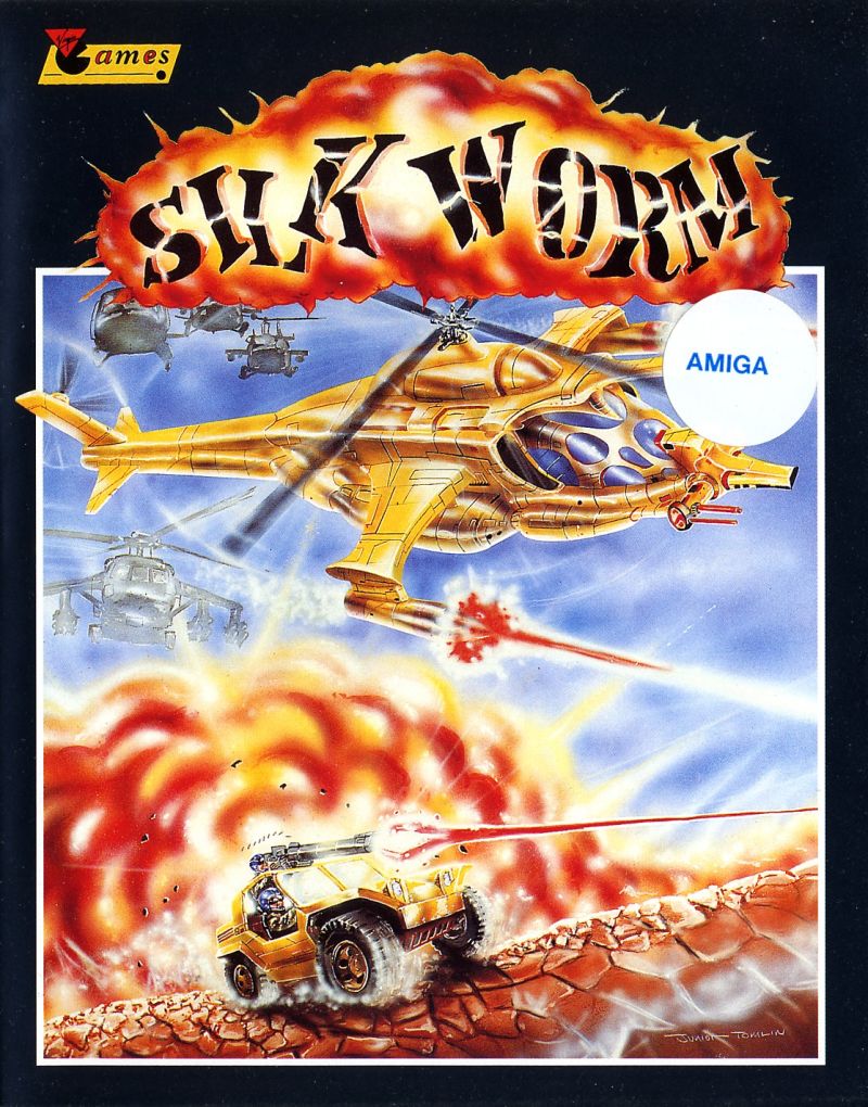 RetroGameGeeks's tweet photo. SHOOT 'EM UP SATURDAY: SILKWORM In 1989 gamers got an superb port of the 1988 Tecmo arcade game. A scrolling shooter that you could play with a friend thanks to it's awesome 2-player mode. Which version did you play? #retrogaming #Amiga #Atari #C64 #ZXSpectrum #CPC #NES #gaming https://t.co/09Hwy1ZIhn