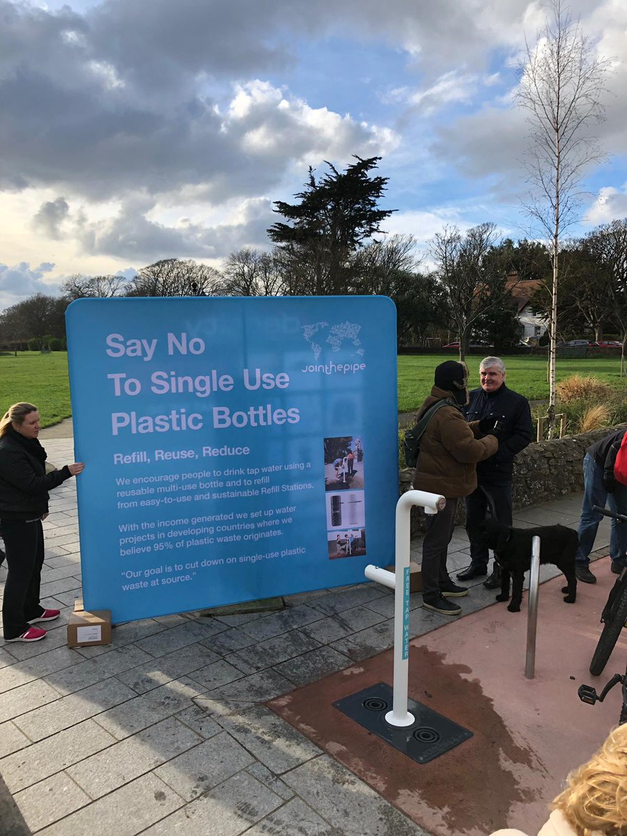 Ireland Joins the Pipe! 
After all mayor cities in Holland installed our water taps, more and more cities around the world choose our public refill stations. Great work Ireland. 
#JusttheStart #tapwater #refillrevolution 
#refill #reuse #reduce
#saynotosingleuse