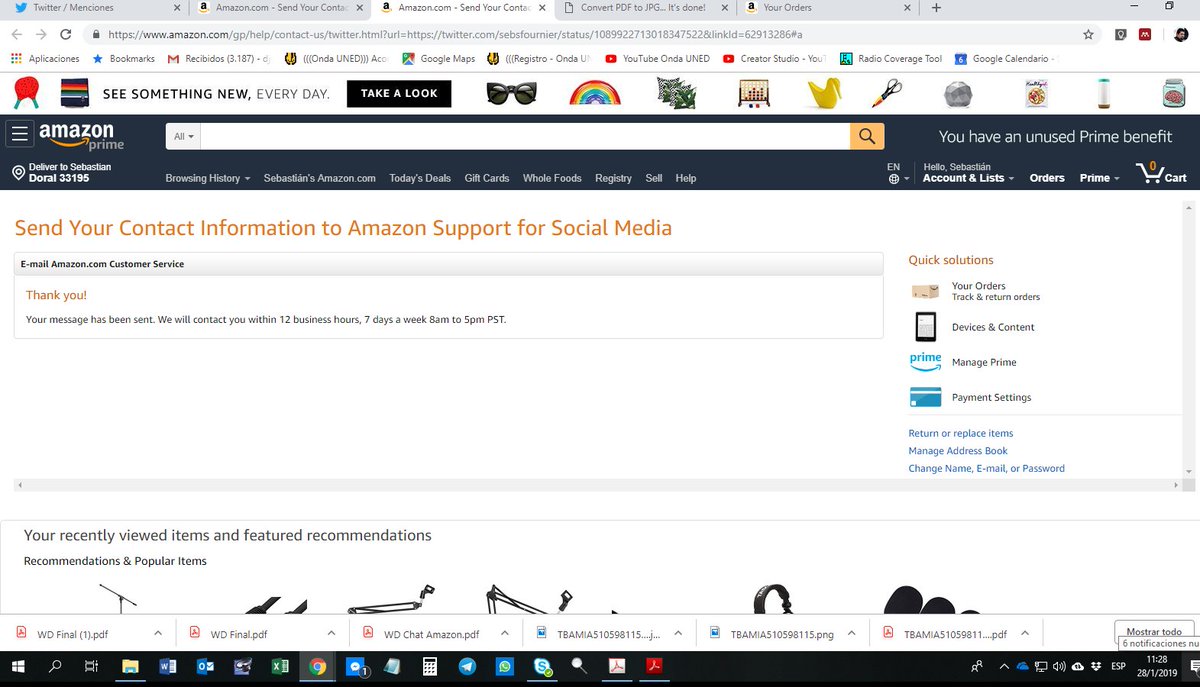 sebsfournier's tweet photo. @AmazonHelp I've already sent my information. Please tell me where to send the 81-pages PDF archive of this case for it's solution. Thanks https://t.co/cC9IwJrNCv