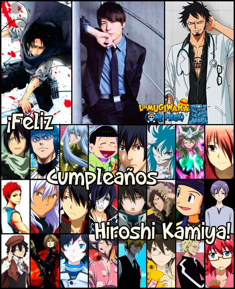Los Mugiwara One Piece No Twitter Hoy El Seiyuu De Law Y Eddy Nakama De Bellamy Cumple 44 Anos Feliz Cumpleanos Hiroshikamiya