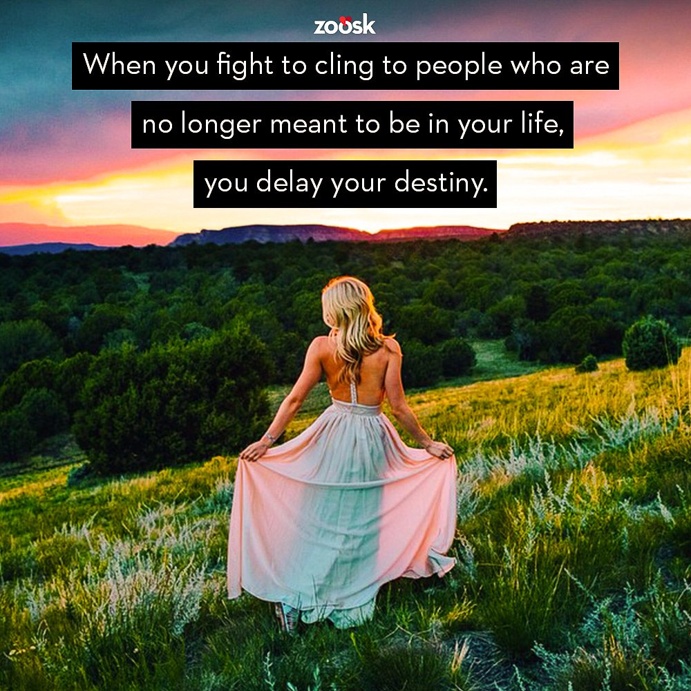 Zoosk's tweet image. Let them go. Beautiful awaits.
#moveon #movingon #dontlookback #lookforward #thebestisyettocome