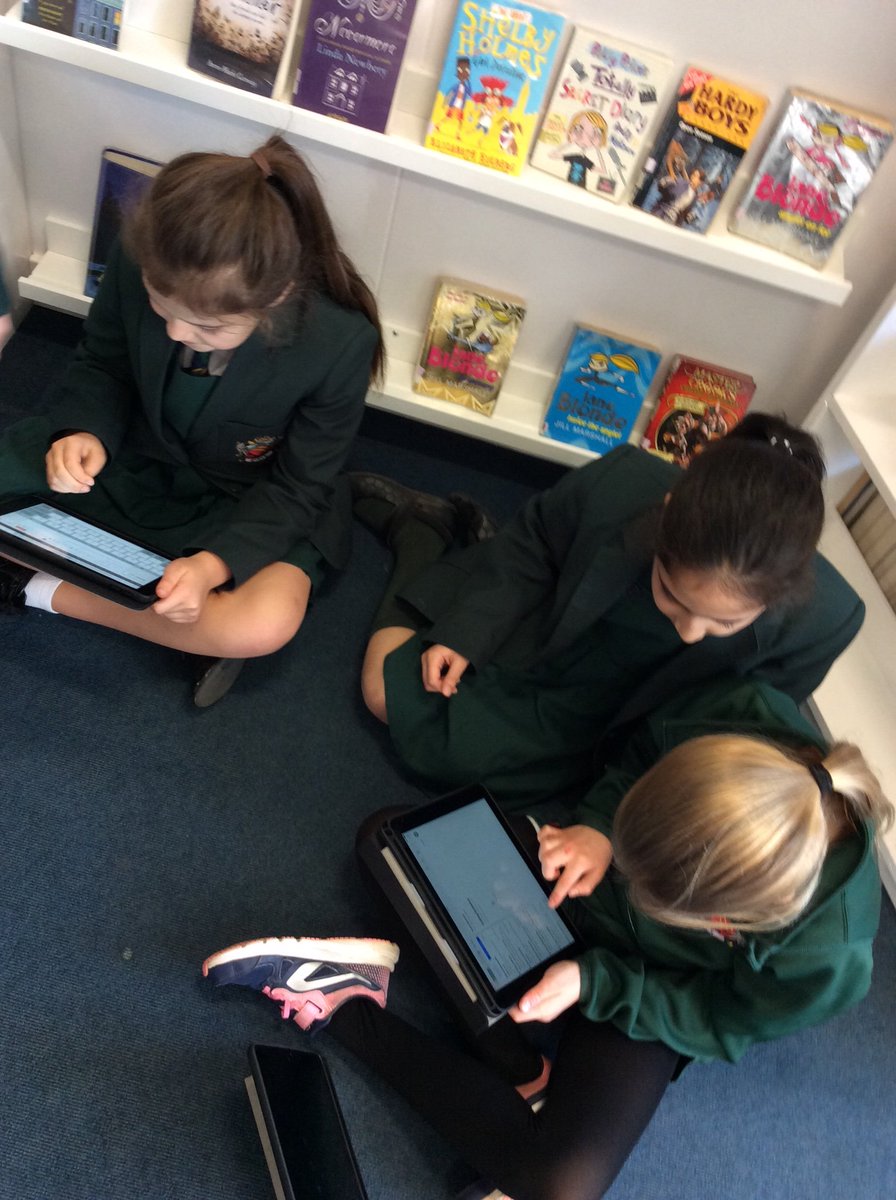 Blogging frenzy in the library today! #bloglaunch #readingmillionaires #readingmakesyouricher