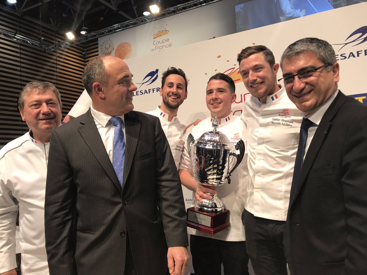 Christianmissirian On Twitter En Direct 4 Coupe De France De La Boulangerie Au Sirha2019 En Partenariat Avec Edf Entreprises La Nouvelle Aquitaine L Emporte Apres 3 Jours De Competition Avec Thierry