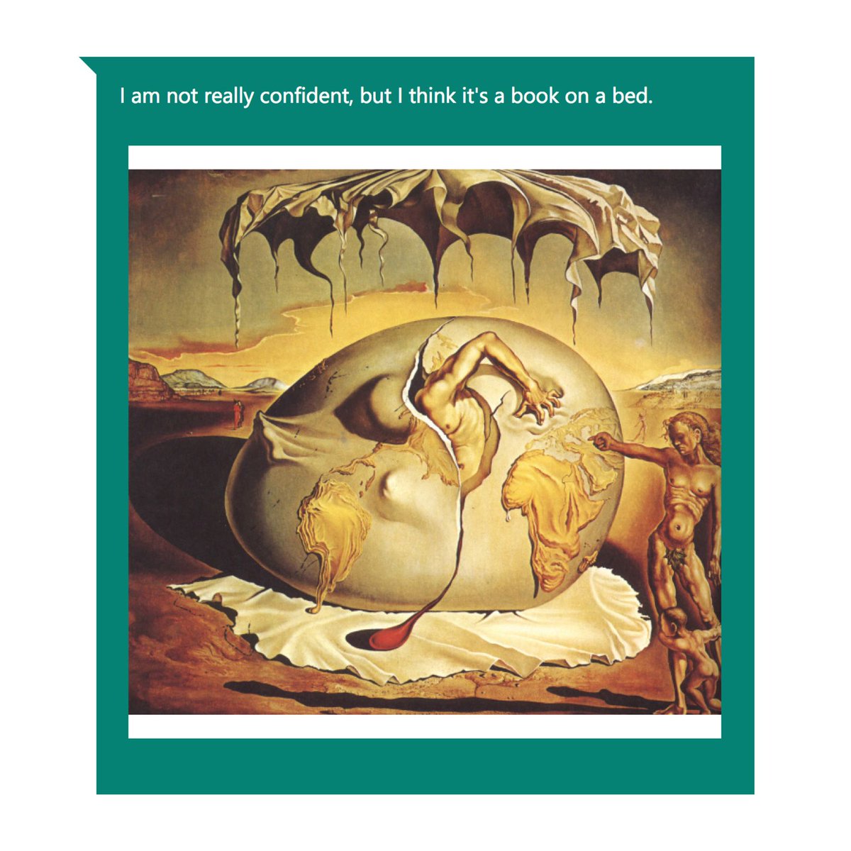 captionartbot's tweet image. #SalvadorDali #CaptionBot