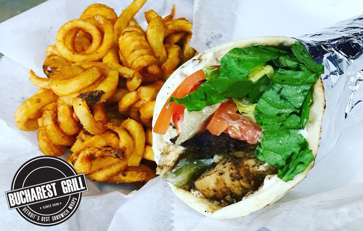 BucharestGrill's tweet photo. Stressful days call for a relaxing afternoon, get your favorite dish delivered to your front door! Our downtown location now delivers!

#BucharestGrill #Detroit #Delivery #Shawarma https://t.co/NrCTjaYPwc