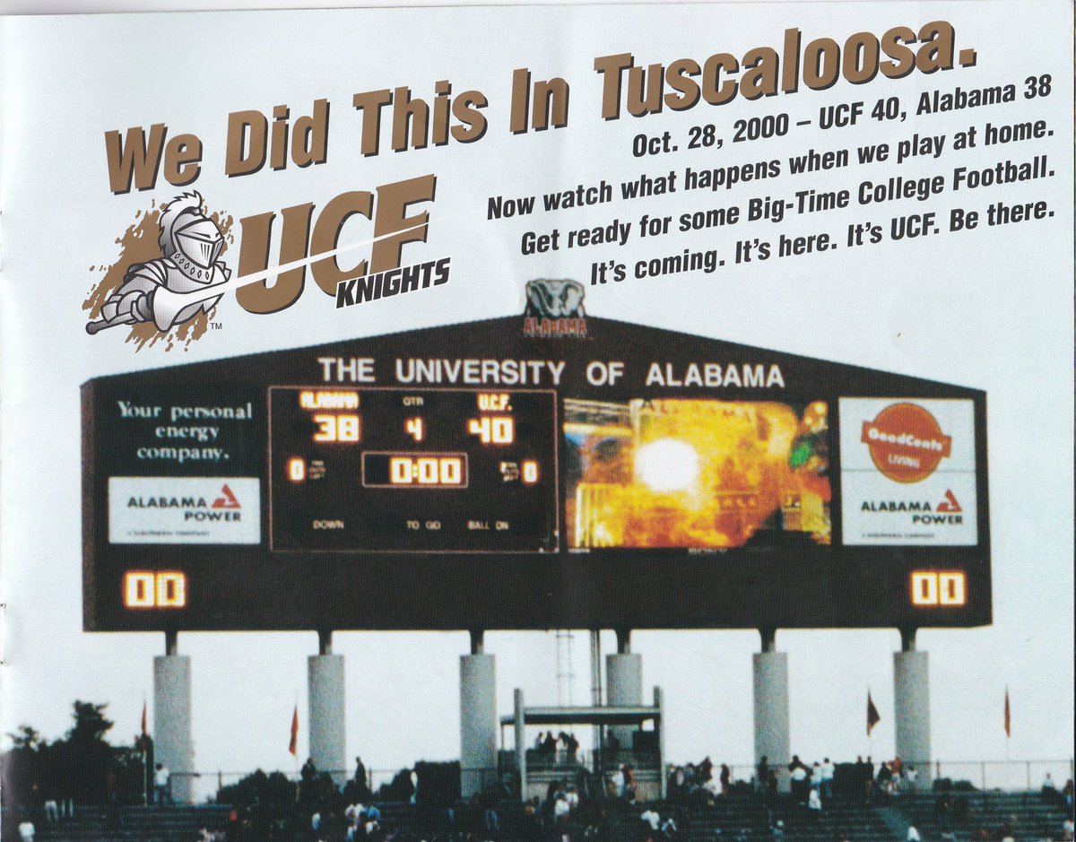 Ucf Probs On Twitter Ucf Football Season Ticket Flyer From