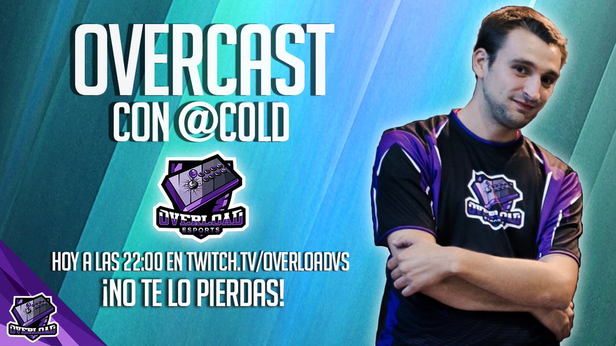 OverloadVS's tweet image. #Overcast | Hoy con nosotros en el podcast tendremos a nuestro jugador @c0ld10 como invitado especial para #DBZ