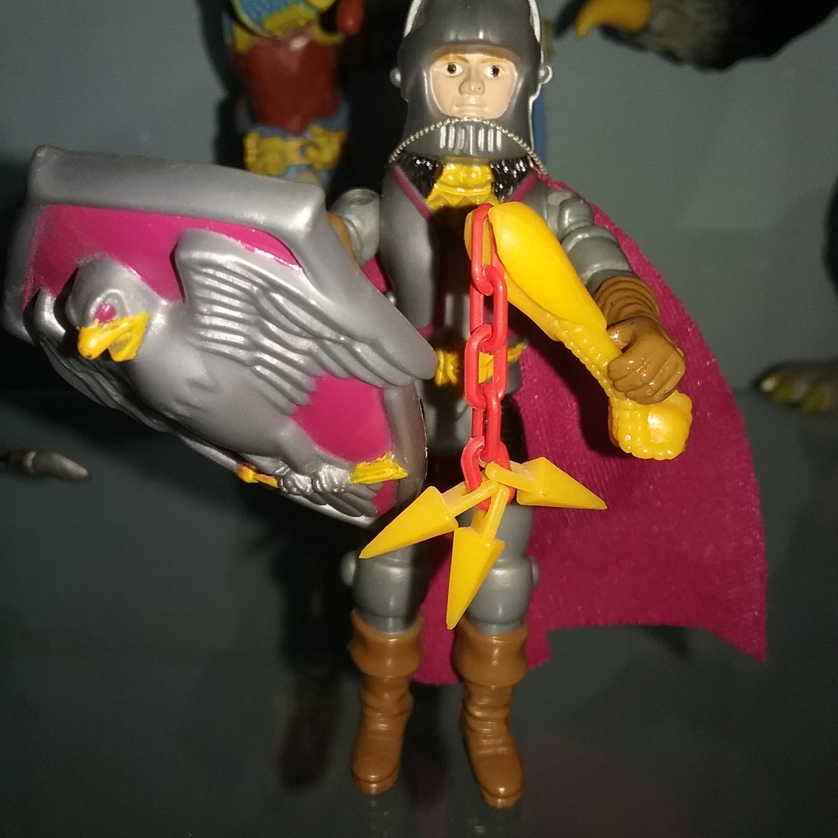 DrakovKinski's tweet photo. #series2 #dungeonsanddragons #80stoys Not everyone is aware that #Deeth is actually the second female character in the #LJN #toyline #battlematic action. https://t.co/oIEJCbScLT