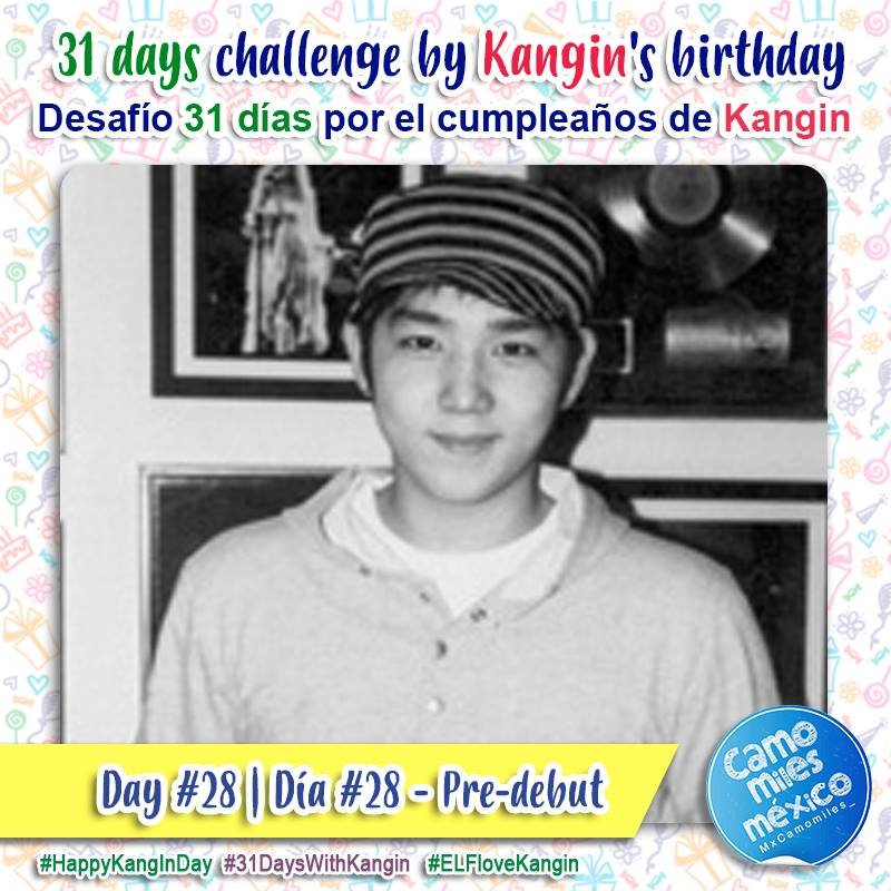 MxCamomiles_'s tweet photo. [Proyecto] Para celebrar el cumpleaños de #Kangin 2019, "Desafío 31 días por el cumpleaños de KangIn" 🦝🎂🥳🎉 190128 Día #28 - Pre-debut 😍
#HappyKangInDay #31DaysWithKangin #ELFloveKangin https://t.co/cUG8930eSD