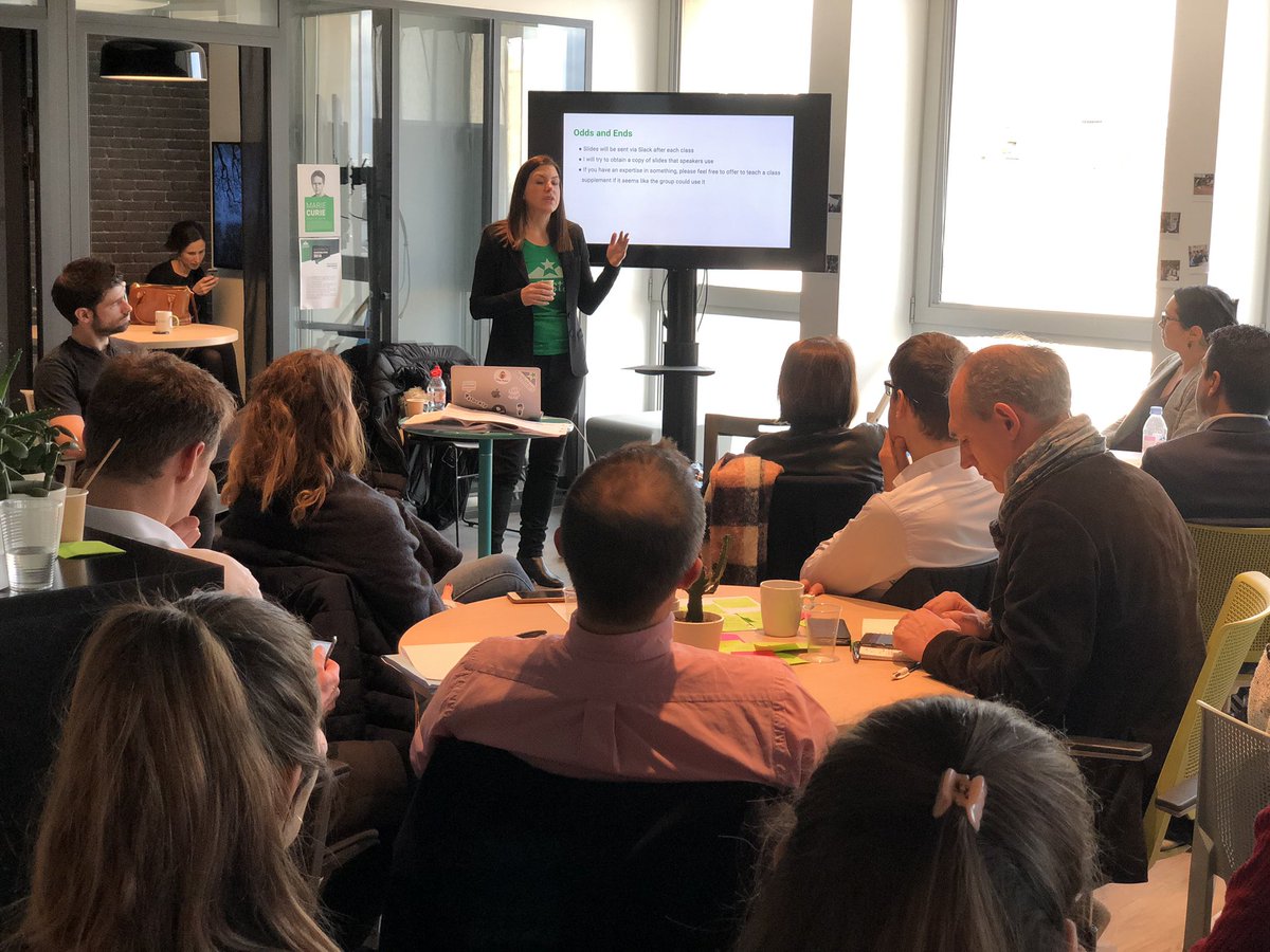 TechstarsParis's tweet photo. Fin du break ! On reprend le workshop avec un exercice de design thinking ! 🤓#TsInnovationBootcamp @AccorHotelsNews @airliquidegroup @Total @GroupeGroupama @airliquidegroup @iLabAirLiquide @FDJ https://t.co/fwO2hbwEFz