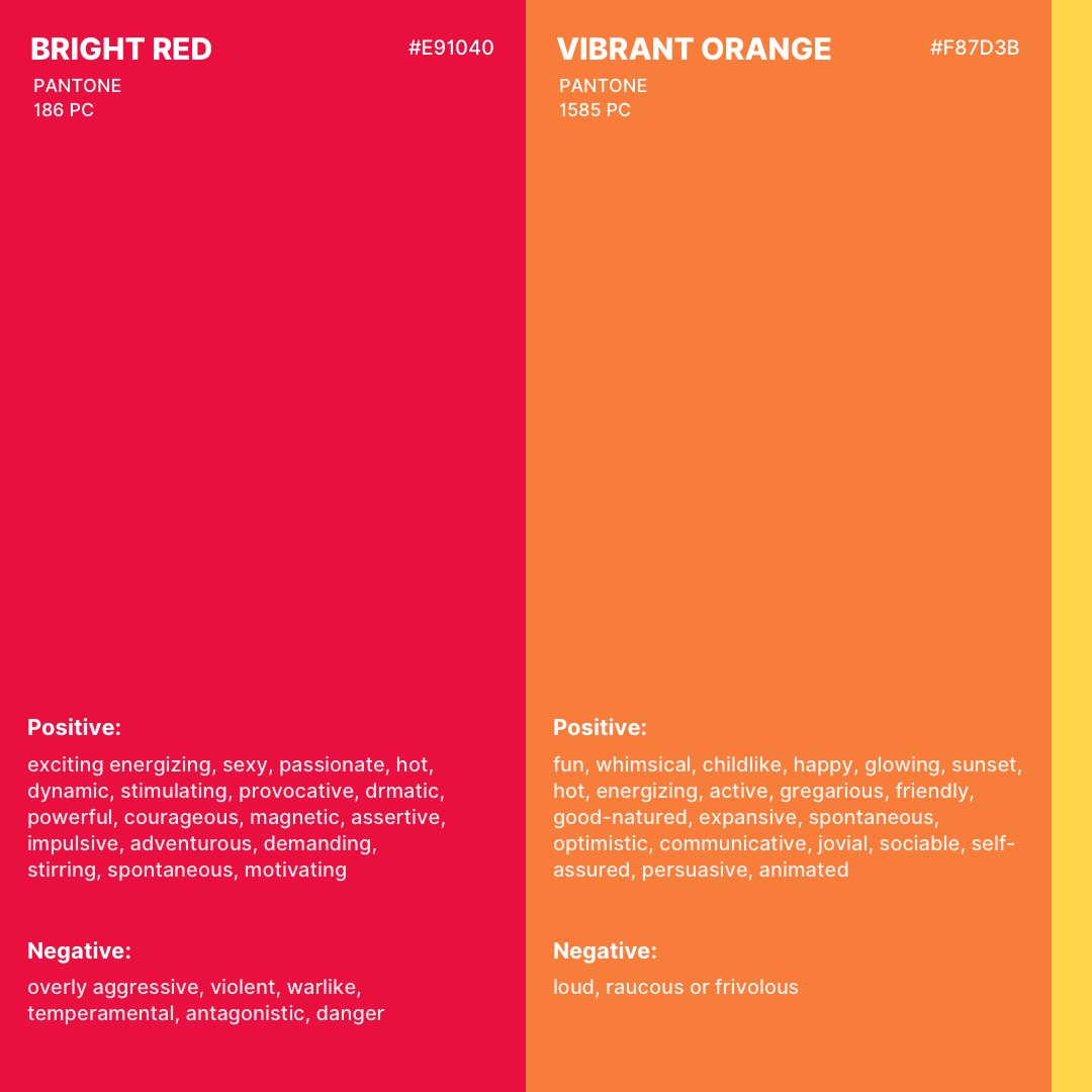 ILLUMINZ's tweet photo. Brands which make a huge impact are the ones that understand the emotions of their users. Here's a color๐จ resource inspired by experts at @pantone.
Follow us for more design inspiration @ILLUMINZ
#Pantone #designthinking #MondayMotivation #colorfunrunKLA2019 https://t.co/r1kP0vvHOx