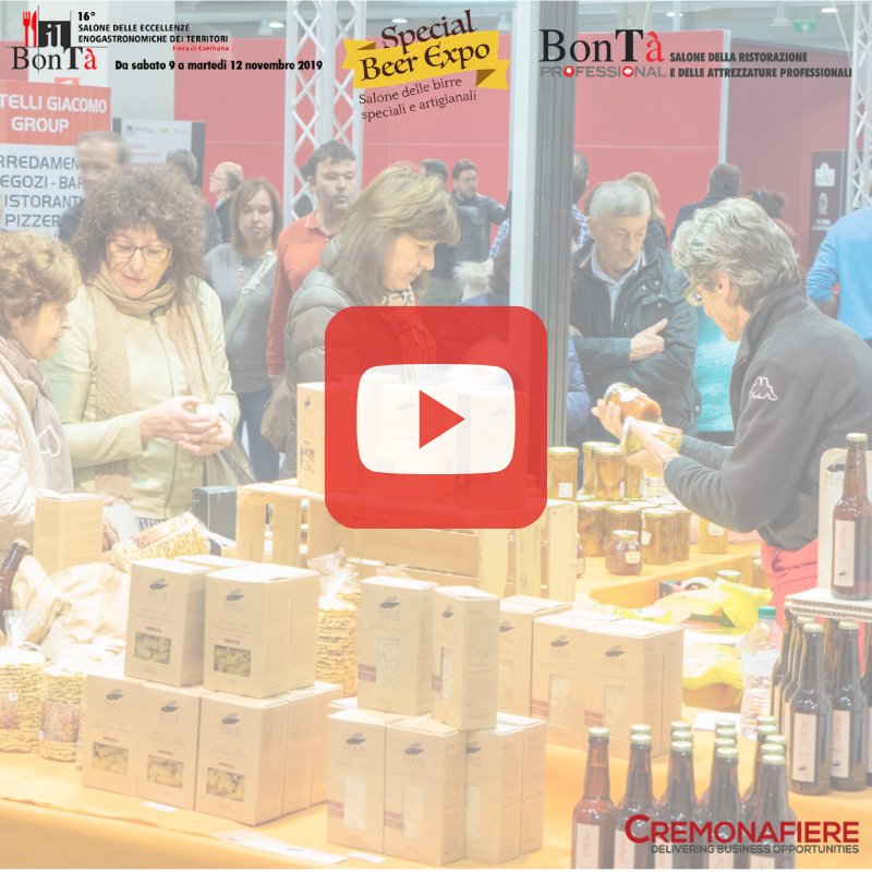 Tutto il #gusto del #BonTà in meno di due minuti! Siete pronti a riassaporare le #delizie della scorsa edizione? Guardate subito l'Aftermovie Ufficiale!  bit.ly/2UlO2RN