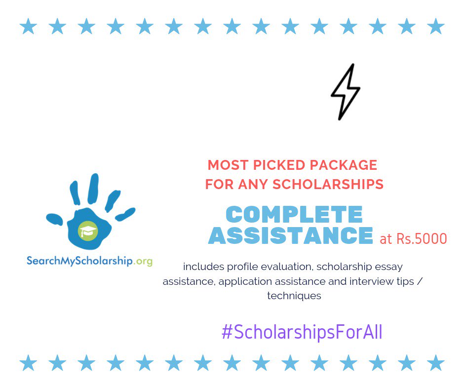 SMSOrgOfficial's tweet photo. Complete Scholarship Assistance - Ultra 
Study India / Abroad - Rs. 5000  
Contact us in whatsapp: +91-9355306455

#SearchMyScholarship 
#ScholarshipsForAll 
#KnowYourScholarships https://t.co/7mraGwjSGw