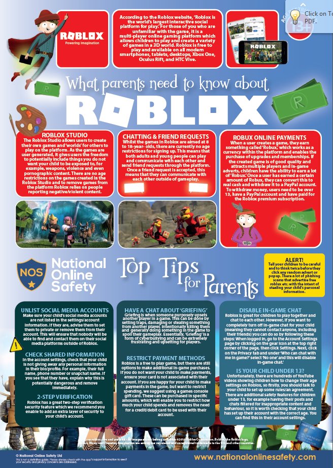 Safer Schools Nfk On Twitter Roblox Is Still Popular For 8 - how to make games on roblox with freindes