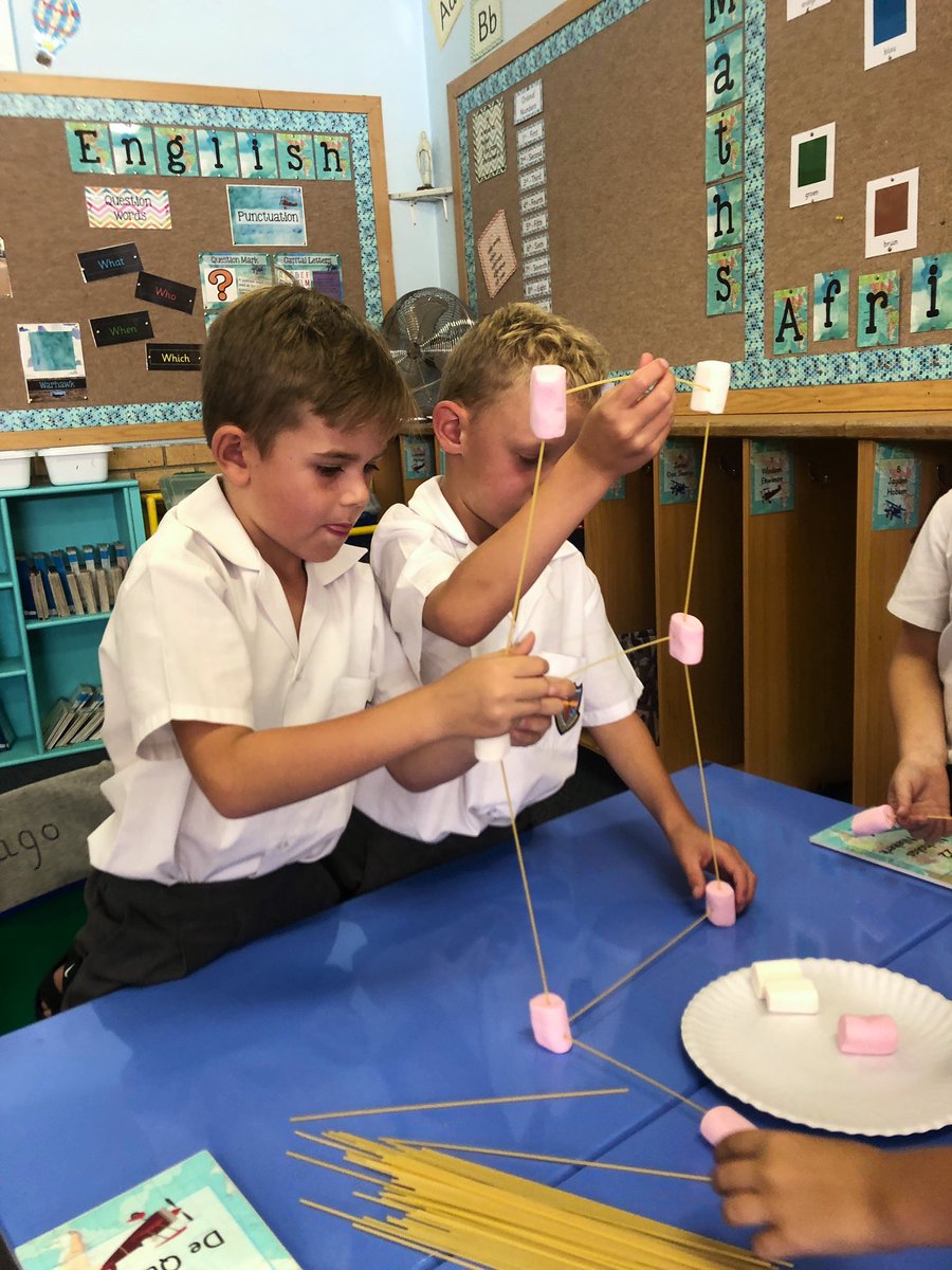 chels_harrup's tweet photo. What a fun start to the new club, Future Innovators! So inspiring to see the boys use their imaginations, problem solve and innovate towers using spaghetti and marshmallows. @BenniesJP https://t.co/bAbBLqmvyv