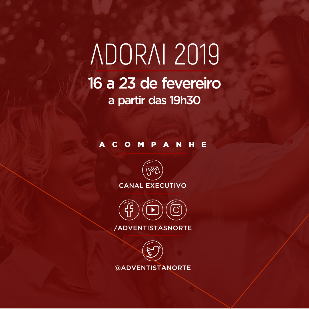 Vem aí o Adorai 2019 🙏