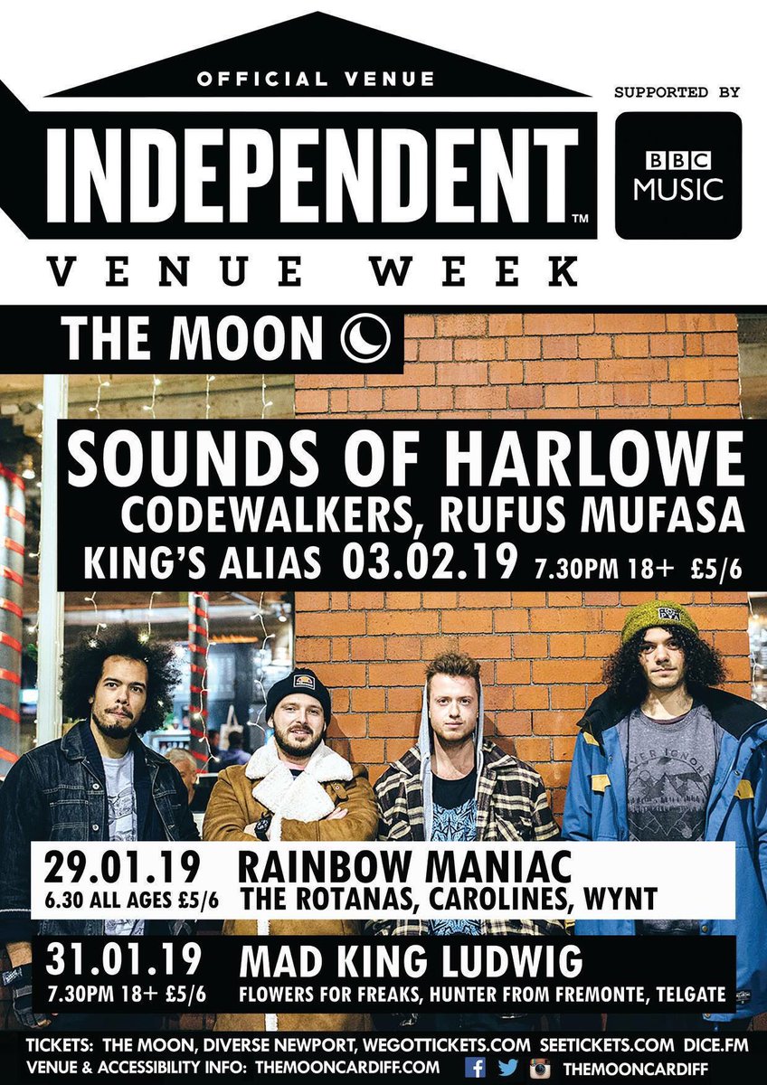 The Moon Cardiff 🎟️SUPPORT YR LOCAL MUSIC VENUE tweet media