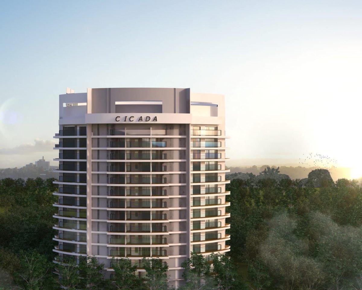 Kenyan_Restate's tweet photo. #CicadaCrestBySaifRealEstate sits on 0.8 acres piece of land it comprises of 5 units per floor with 2 separate blocks(each with 75 units) @saifrealestate_
 It over looks the leafy surbubs of Kilimani 
#KenyanRealestate #fairTradeKe https://t.co/yKnvkOpomI