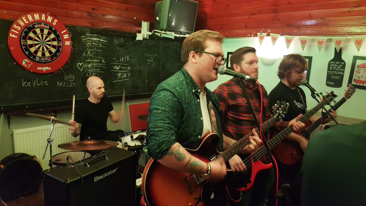 EfterPerty's tweet photo. Thank you to everyone who came out to the fishies and voted for us to win the battle of the bands! All the acts that played were amazing and thank you to Andy Mac who put everything on! https://t.co/KFLdI1pYaI