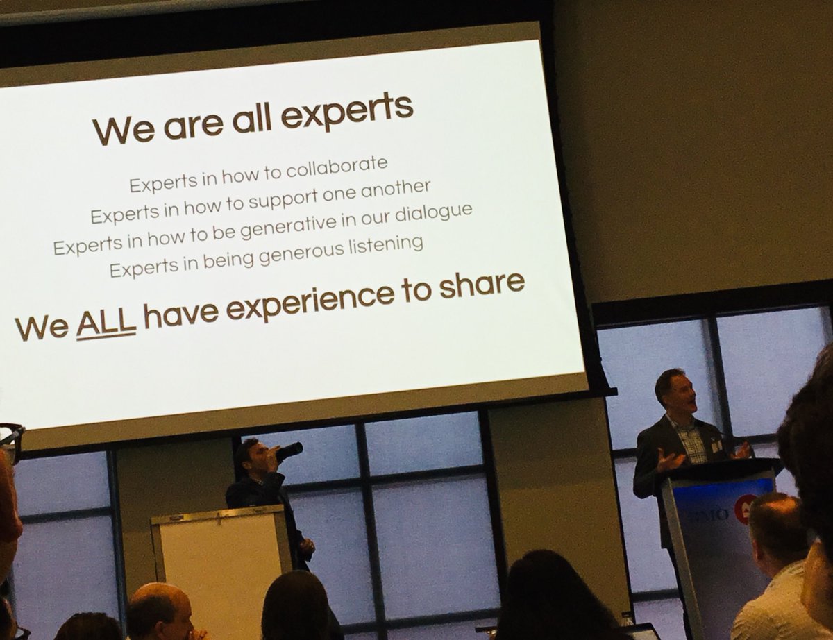 MrCaplan's tweet image. Setting a group mindset for our Unconference day. #cisopd