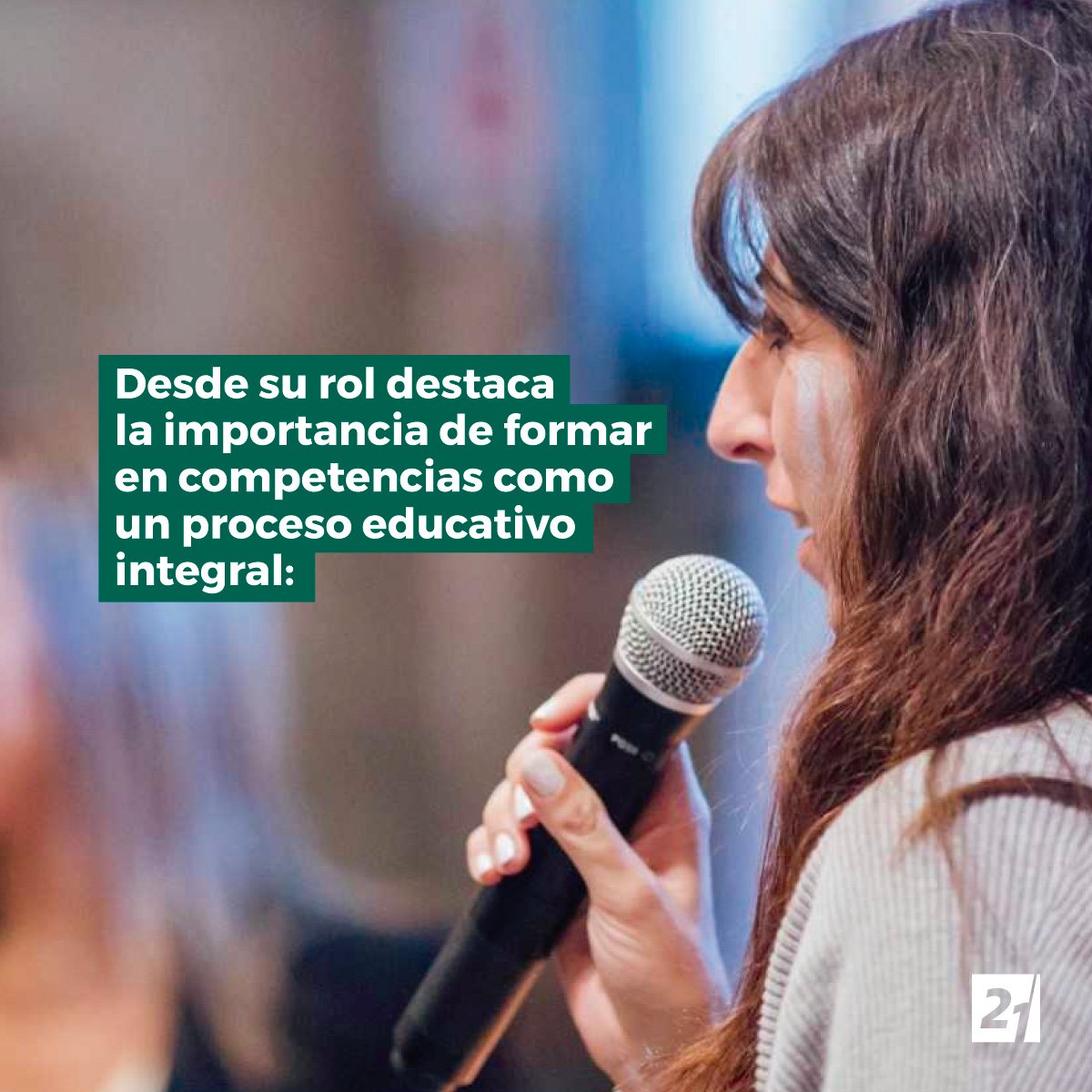 LaSiglo21's tweet photo. #Identidad21 🌎
MODELO ACADEMIA 21 🧠
👩 Nuestra Vicerrectora de Asuntos Académicos, Mgter. @LauraRossso, habló sobre los desafíos en materia educativa y destacó las claves del Modelo Academia 21.
+Info ➡ https://t.co/AwgzTSJsKq https://t.co/nLTmR8UooF