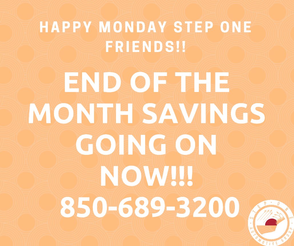 CdjrfC's tweet photo. Come get your week started with us! 
 #steponeautomotive  #chrysler #Dodge  #jeep #ram #fiat  #truck #jeepwrangler #customersatisfaction https://t.co/GiHMwp4F0B