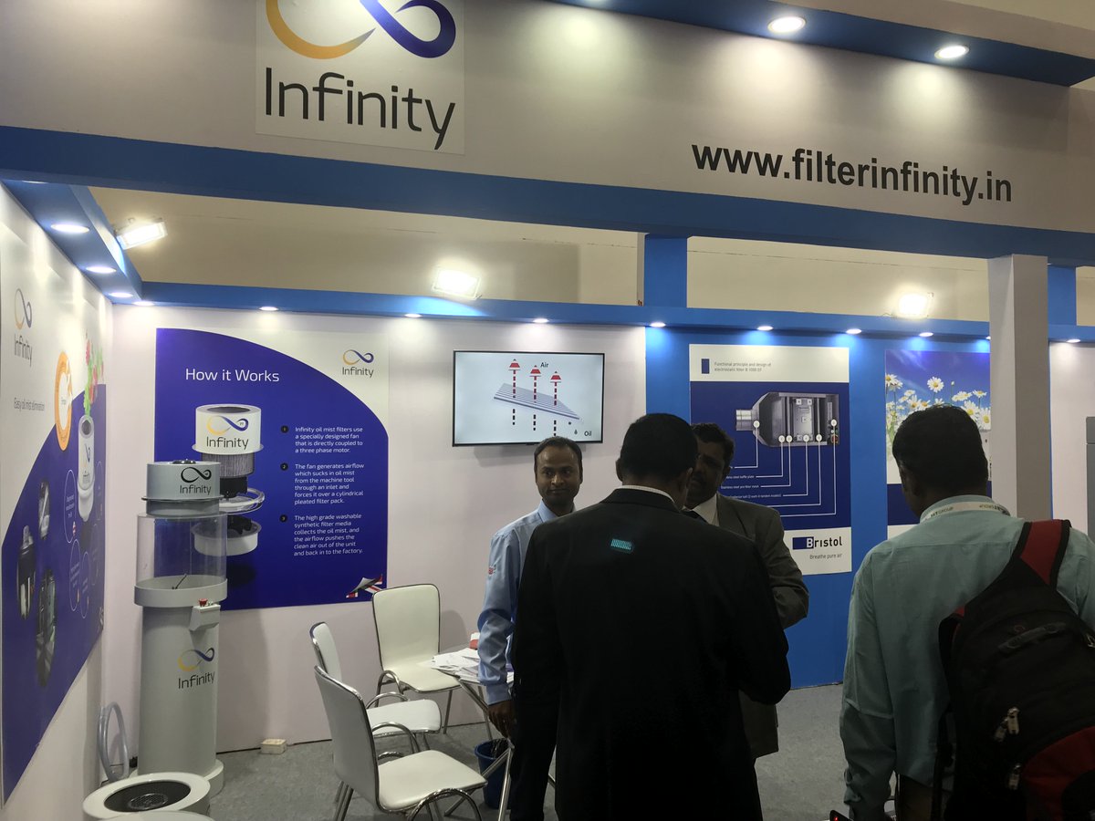 InfinityFilter's tweet photo. Infinity @IMTEX. Great to see Infinity on show on machine tools... https://t.co/MzxEAlWGM9