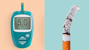 Кровь на сахар курить можно. Курение и сахарный диабет. Сахарный диабет и сигареты. Курение влияет на сахар.