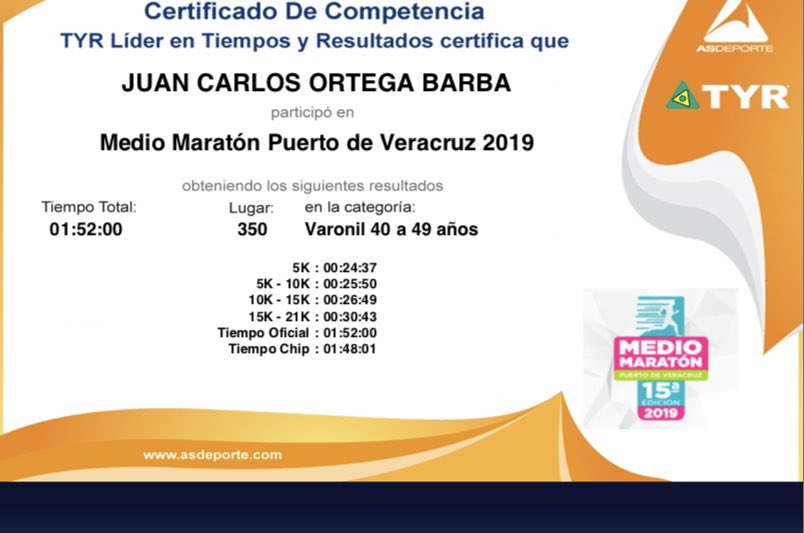 jcobarba's tweet photo. Cada quien su circunstancia y sus tiempos. Contento con lo realizado 👊🏼🏖🏃🏻♂️ #SimoniRunners @MedioMaratonV https://t.co/495cqXFKyz