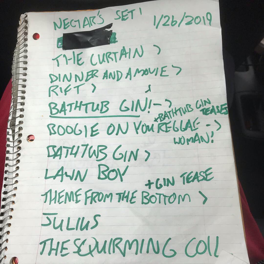 LizardsToronto's tweet photo. Thank you Burlington! Such a fun night playing on that stage at the legendary @nectarsvt. We hope to be back soon. Here is the setlist from last Saturdayโs show ๐๐ฆ
#Phish #TheLizards #phishlove #nectarsvt #phishtory #Liztory https://t.co/7dLFc8uEhu