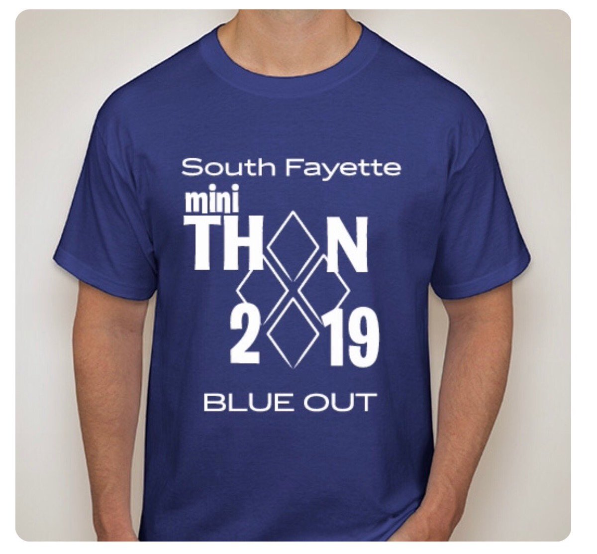 🚨Blue Out shirts are now available🚨 Make sure to get one with your english teacher! They are $10 for a short sleeve and $15 for a long sleeve!